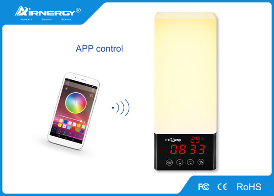 Réveillez la lumière colorée du haut-parleur LED de Bluetooth d'APPLI avec 9,6 watts de puissance