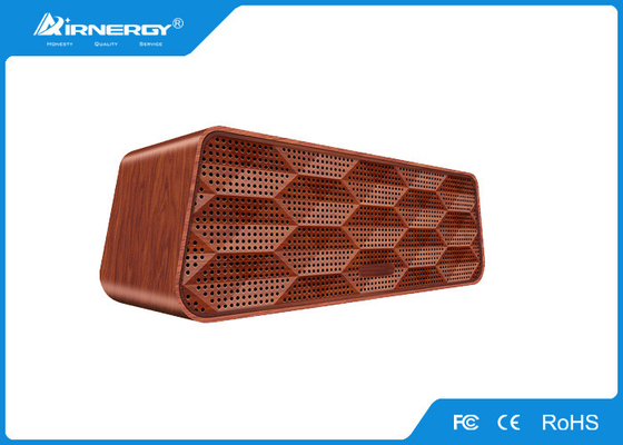 Haut-parleurs multi de Bluetooth de maison de fonction pour le téléphone d'Android, Shell en bois