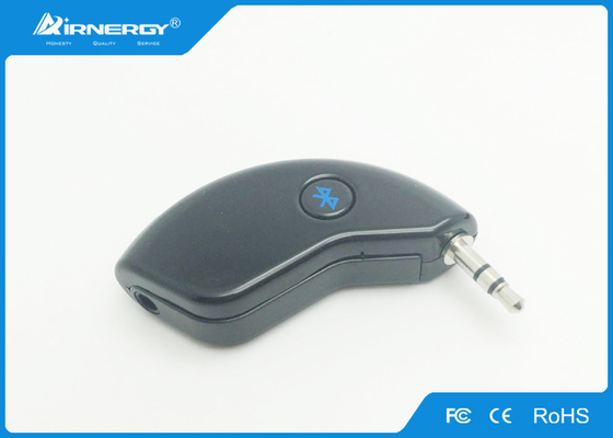 Récepteur audio noir de Bluetooth/émetteur audio libre Bluetooth de main pour la voiture
