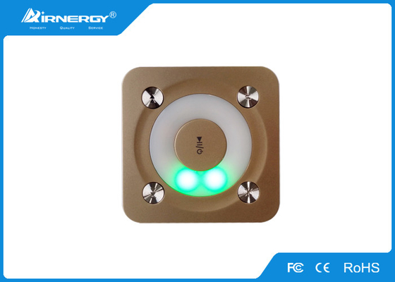 Le haut-parleur à la maison stéréo V4.0 de lumière de nuit de Bluetooth a construit - en 1500 la batterie d'heure-milliampère