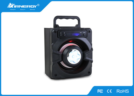 Danse bruyante brillante de DISCO Bluetooth de haut-parleur léger de LED avec la radio de FM/fente d'écart-type/TF