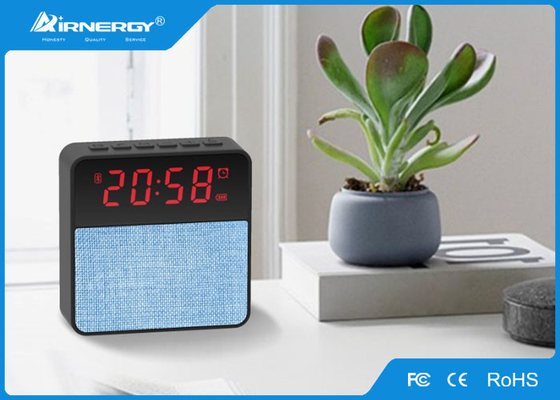 Haut-parleur de Bluetooth du tissu V4.2 pour la carte/port USB de TF de soutien de chambre à coucher