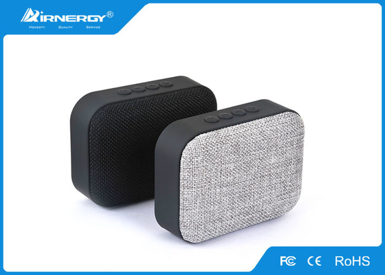 Lecteur mp3 portatif de tissu gris avec le haut-parleur, Subwoofer sans fil de Bluetooth