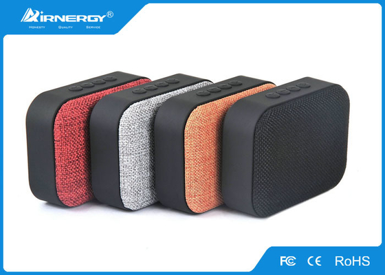 Orateur de Bluetooth de tissu de tissu, orateur stéréo de Bluetooth avec la fente de Carte SD